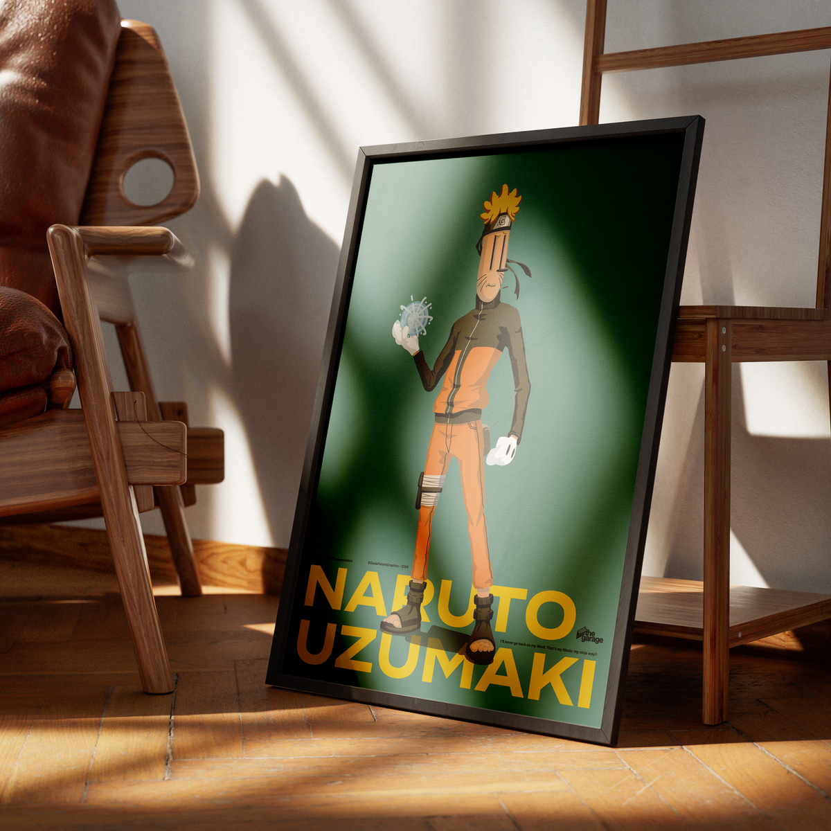 "The Ninja" Art Print - A2 - A0