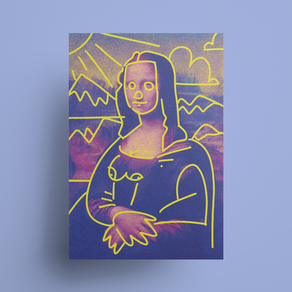 "Original Lisa" Art Print - A2 - A0