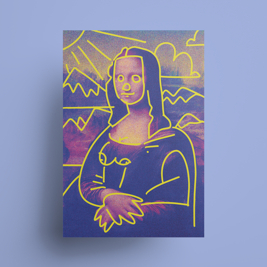 "Original Lisa" Art Print - A2 - A0