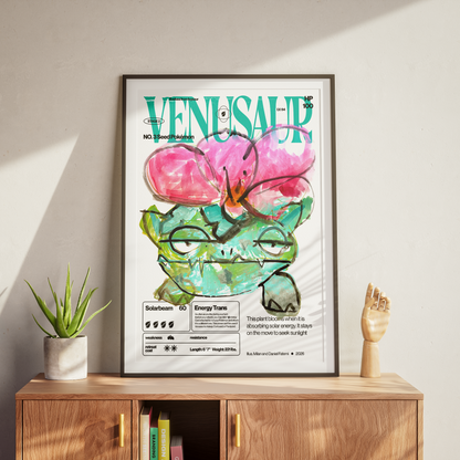 "Seed Dinosaur" Art Print - A4 - A0