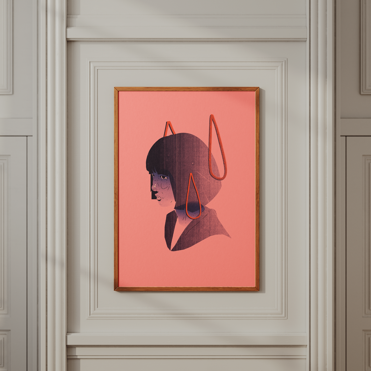 "The Shape of Silence" Art Print - A2 - A0