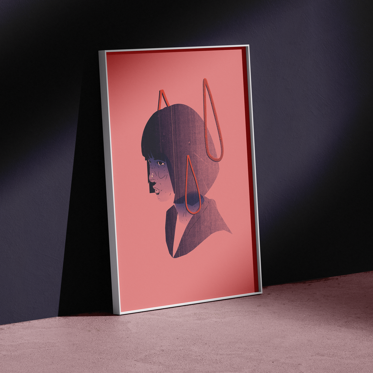 "The Shape of Silence" Art Print - A2 - A0