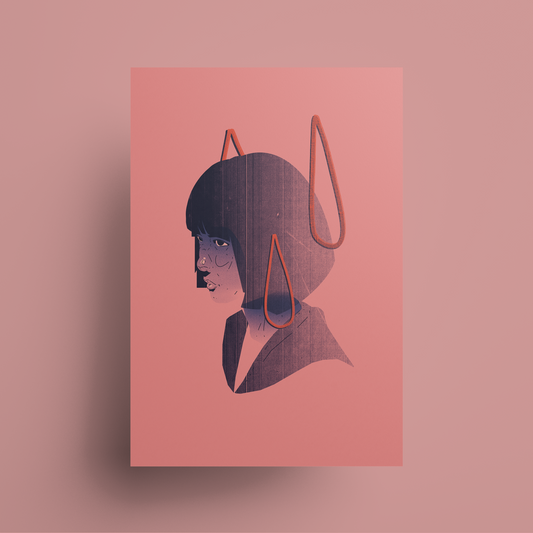 "The Shape of Silence" Art Print - A2 - A0